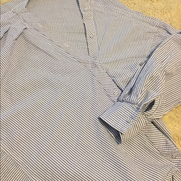 SOLD Habitual Large asymmetrical one shoulder top - Picture 6 of 8